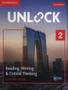Imagem de Unlock 2 - reading writing and critical thinking student's book with digital pack second edition - CAMBRIDGE UNIVERSITY PRESS DO BRASIL***