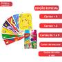 Imagem de Uno Pokémon Edição Especial Pikachu Jogo De Cartas Família