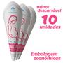 Imagem de Urinol feminino descartavel kit 10un