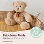 Imagem de Ursinho de Pelúcia Bearington Baby Bensen Brown - 10 Polegadas