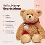 Imagem de Ursinho de pelúcia Bearington Harry Heartstrings 40 cm Dia dos Namorados