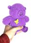 Imagem de Ursinho Flofy Roxo - Alivia Estresse - Decoração - 17cm