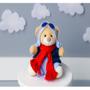 Imagem de URSO AVIADOR CLASSICO TEDDE 12 cm