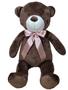 Imagem de Urso ballu cor marrom 60 cm pelúcia decoração quarto bebê