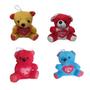 Urso De Pelúcia Com Coração E Gancho 14 Cm - CRB Imagem de Urso De Pelúcia Com Coração E Gancho 14 Cm