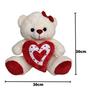 Imagem de Urso de Pelúcia com Coração Namorados com Laço - Fizzy