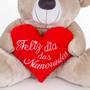 Imagem de Urso de Pelúcia Dia dos Namorados Coração Varias Cores