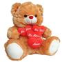 Imagem de Urso de Pelúcia Grande 4 Coração Amor Me Abrace Caramelo - Fizzy - 7898370512826