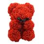 Imagem de Urso de Pelúcia Rosa 25cm - Presente Ideal para Aniversário e Casamento