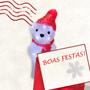 Imagem de Urso Natal Polar Enfeite Iluminado Led Decoraçao Natalino Decoraçao Mesa Estante Loja Casa Escritorio Multiuso