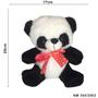 Imagem de Urso Panda 20cm Com Laço Rosa Pelucia