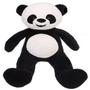 Imagem de Urso Panda De Pelúcia Grande 1,20 Mts 120cm Natal Ano Novo