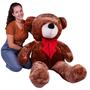 Imagem de Urso Teddy Grande 1,40 Metro Gigante Pelúcia 140 Cm Nacional - Beca Baby