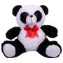 Imagem de Urso Ursinho De Pelúcia Antialérgico Teddy 36cm Com Laço - Beca Baby