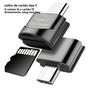 Imagem de USB 3.0 Tipo C Leitor De Cartão TF Micro SD Adaptador OTG Para Laptop Smart Phone Samsung iPhone