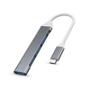 Imagem de USB C Hub 3.0 4 Portas Tipo C Extensor OTG Docking Station Para MacBook pro 13 15 Air PC Laptop