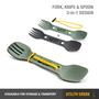 Imagem de Utensílio UCO Nylon Utility Spork Camping - Colher, Garfo e Faca (Pacote com 2)