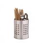 Imagem de Utensílios de cozinha de aço inoxidável Suporte Crock Drener Flatware Caddy Cutlery Organizer Tableware Storage Servendo ferramenta Suportes e racks de armazenamento