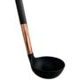 Imagem de Utensilios de Silicone Preto e Rose Gold - Casambiente