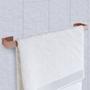 Imagem de Utensílios Para Banheiro E Lavabo Anti Ferrugem De Aluminio kit acessórios para banheiro com 4 itens de aluminio anti ferrugem