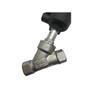 Imagem de Válvula Angular Aço Inox 2/2 Vias Simples Ação Rosca 1/2 BSP