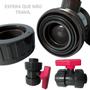 Imagem de Válvula De Esfera Dupla União Solda PVC-U F/F SCH80 1/2''
