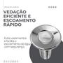 Imagem de Válvula de Lavatório sem Ladrão  7/8 Cromada Crie Construa
