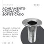 Imagem de Válvula de Lavatório sem Ladrão  7/8 Cromada Crie Construa