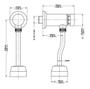 Imagem de Valvula de mictorio compact pressmatic docol