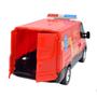 Imagem de Van de Brinquedo Miniatura Iveco Daily Resgate - Vermelho