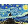 Imagem de Van Gogh Estrelado Noite 5D Kit De Pintura Diamante Ponto Cruz Bordado Decoração De Casa Presentes