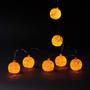 Imagem de Varal Cordão Luz 10 LED Abóboras Halloween Decoração Festas