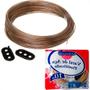 Imagem de Varal De Aco Revestido Pvc Unifio 1,65Mm Com 10M - Kit C/12 Pecas