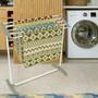 Imagem de Varal de Chão Multiuso Compacto Lavanderia Secar Roupas