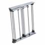 Imagem de Varal de chao secador de roupas dobravel telescopico vertical extensivel com 11 grades portatil