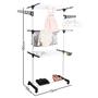Varal De Chão Vertical Para Roupas 3 Andares Dobrável Portátil Grande - KONTUZ Imagem de Varal De Chão Vertical Para Roupas 3 Andares Dobrável Portátil Grande