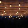 Imagem de Varal de Lâmpadas Decoração Festas 10m 10 lâmpadas Com Lâmpadas a Cada 1 metro - 15w 110v Incandescente