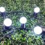 Imagem de Varal de Luzes LED 10m Externo Com Lâmpadas Gambiarra Cordão