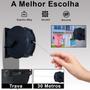 Imagem de Varal de Parede Corda com Manivela Recolhível 30 Metros Preto 40kg Roupas Retrátil Fácil Instalação Resistente