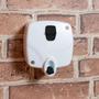 Imagem de Varal de Parede Retrátil Automatico Branco c/ 2 Cordas 5 metros Rotoflex 2 Módulos
