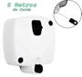 Imagem de Varal de Parede Retrátil Automatico Branco c/ 2 Cordas 5 metros Rotoflex 2 Módulos