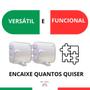 Imagem de Varal De Parede Retrátil Automático Modular Maxeb C/ 6m Cada