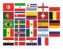 Imagem de Varal mini Bandeiras dos países