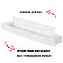 Imagem de Varal retrátil de parede mágico automático discreto 6 hastes apartamento reforçado