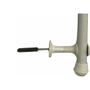 Imagem de Varao Cortina Cadiz Simples 3M Branco Com Suporte 40001
