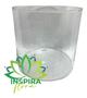 Imagem de Vaso 10x20 Tubo De Vidro Transparente Cilindro Decoração Lar