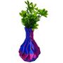 Imagem de Vaso 3D Torcido Plantas Decorativo 15 Cm Bicolor ul E