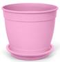 Imagem de Vaso Aquarela C/Prato N 2,5 Nutriplan Rosa Bebe