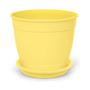 Imagem de Vaso Aquarela com Prato Nº3,5 Amarelo (1,7L) NUTRIPLAN