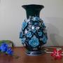 Imagem de Vaso artesanal para flores artificiais Decoração Rústico ou Moderno Sala/Estante/Vaso Médio 29 cm